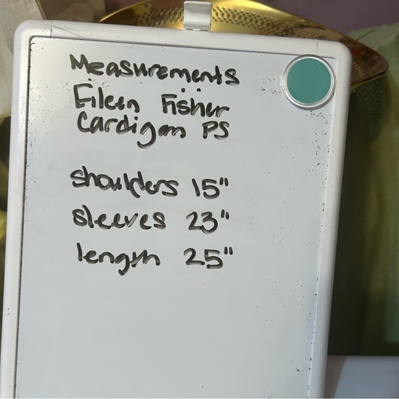 Eileen Fisher Women Open Front Cardigan Sweater Hood Pockets PS Wool Nylon Silk - Picture 10 of 10